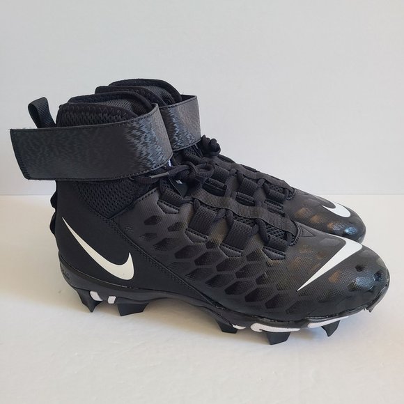 NEW Nike Force Savage 2 Shark Football Cleats BV0151-001 Size 8 Wide Black main image 6